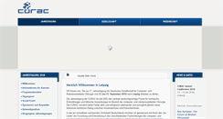 Desktop Screenshot of curac.org